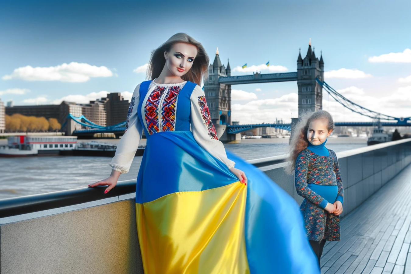 UK Visas for Ukrainians: Updates &amp; Analysis - Ukrainian Woman and Daughter