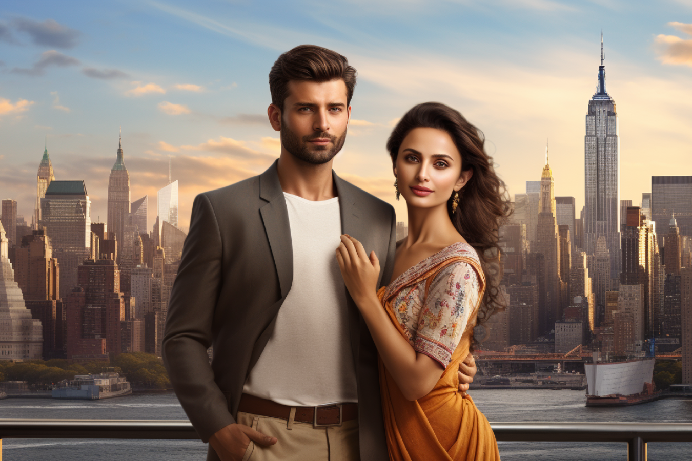 Immigrants in New York AI Generated